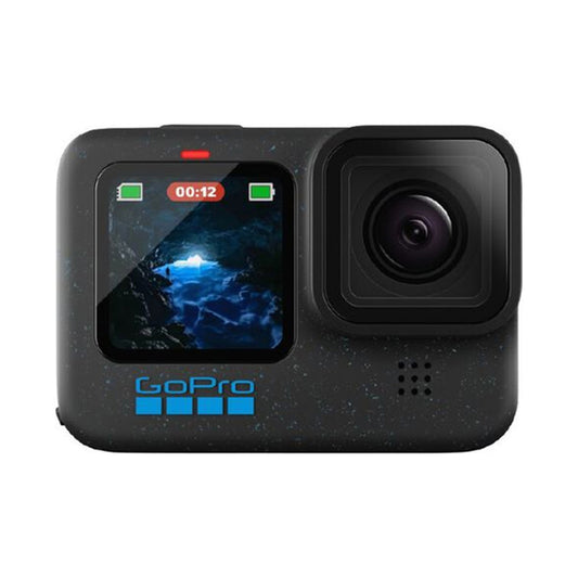 GoPro HERO12 Black Action Camera Waterproof with 5.3K60 Ultra HD Video, 27MP Photos, HDR, 1/1.9 inch Image Sensor, Live Streaming, Webcam, Stabilization